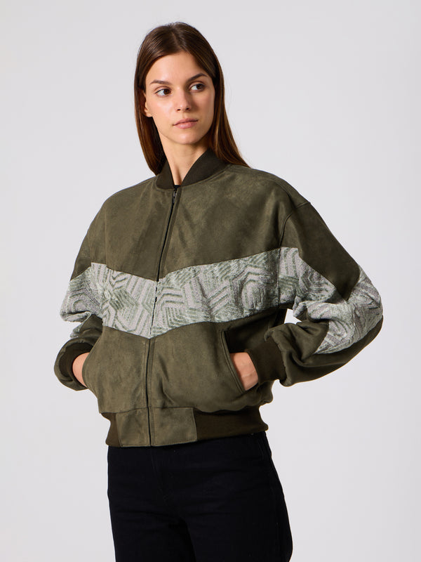 Bomber Green Vintage Jacket XS