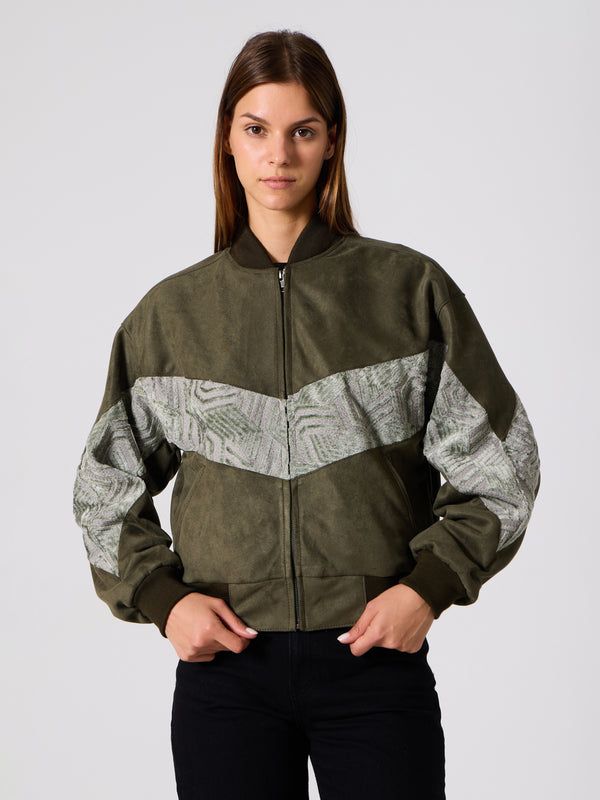Bomber Green Vintage Jacket XS