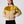 Bomber Mustard & Cream Vintage Jacket XS