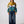 Bomber Mustard & Cyan Vintage Jacket XS