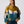 Bomber Mustard & Cyan Vintage Jacket XS