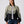 Bomber Light Green & Black Vintage Jacket S