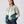 Bomber Light Green & Emerald Vintage Jacket S