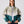Bomber Light Green & Emerald Vintage Jacket S