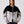 Bomber Black & Light Grey Vintage Jacket L
