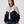 Bomber Light Grey & Black Vintage Jacket M
