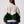 Bomber White & Emerald Vintage Jacket M
