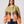 Bomber Light Green & Orange Vintage Jacket M