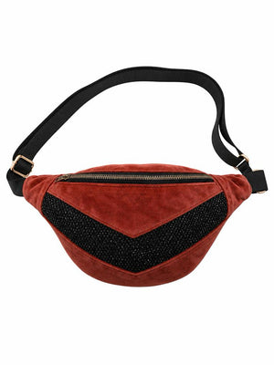 RED UNISEX VINTAGE BAG