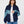 Load image into Gallery viewer, Aztec Navy Blue Bomber Jacket S
