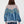 Load image into Gallery viewer, Aztec Grey &amp; Blue Bomber Jacket L
