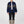 Load image into Gallery viewer, Aztec Navy Blue Bomber Jacket XL
