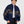 Load image into Gallery viewer, Aztec Navy Blue Bomber Jacket XL
