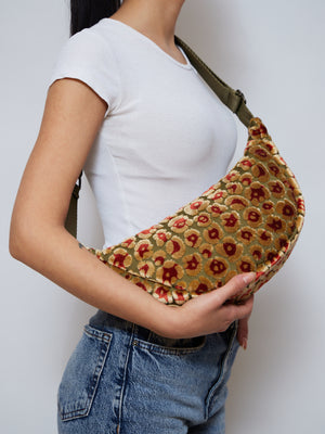 GREEN UNISEX VINTAGE BAG