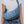 BLUE UNISEX VINTAGE BAG