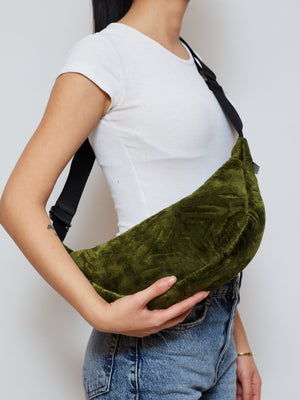 GREEN UNISEX VINTAGE BAG