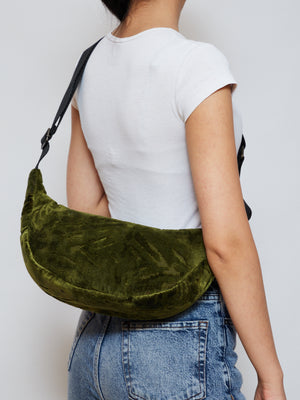 GREEN UNISEX VINTAGE BAG