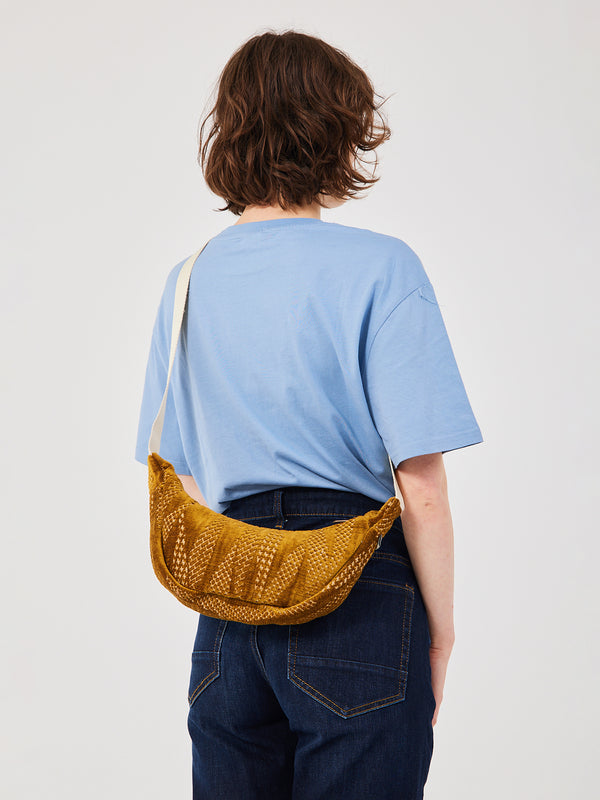 AZTEC MUSTARD UNISEX VINTAGE BAG