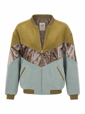 Green & Mint Green Vintage Jacket XL