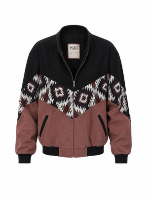 Black & Terracotta Vintage Jacket M