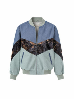 Blue & Baby Blue Vintage Jacket S