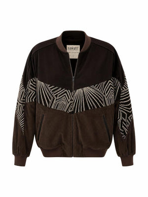 Black & Brown Vintage Jacket S