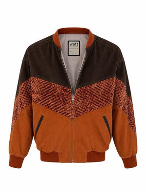 Brown & Orange Vintage Jacket S