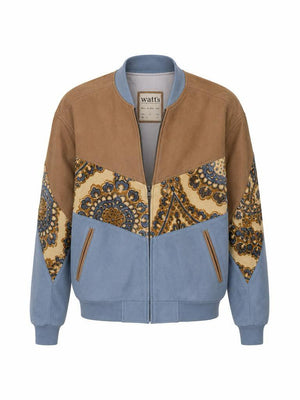 Brown & Blue Vintage Jacket XXS