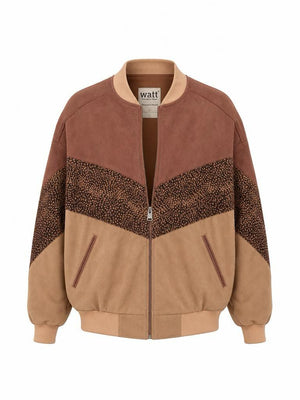 Brown & Tan Vintage Jacket S