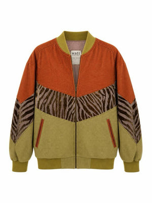 Green & Orange Vintage Jacket S