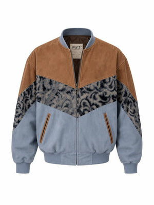 Blue & Brown Vintage Jacket XS