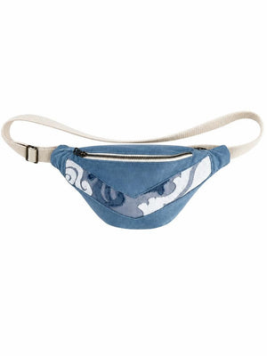 BLUE UNISEX VINTAGE BAG