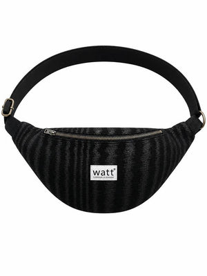 BLACK UNISEX VINTAGE BAG