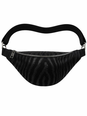 BLACK UNISEX VINTAGE BAG