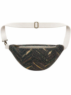 GREEN & BROWN UNISEX VINTAGE BAG