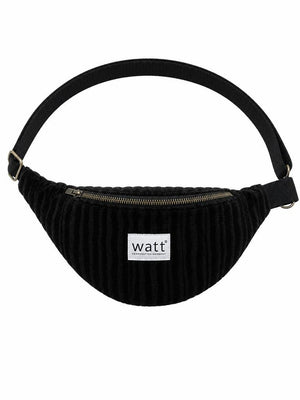 BLACK UNISEX VINTAGE BAG