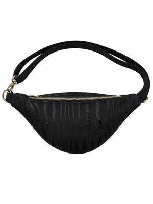 BLACK UNISEX VINTAGE BAG