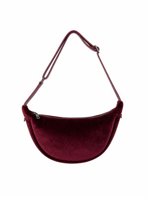 BURGUNDY UNISEX VINTAGE BAG