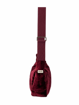 BURGUNDY UNISEX VINTAGE BAG