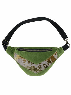 OLIVE GREEN UNISEX VINTAGE BAG