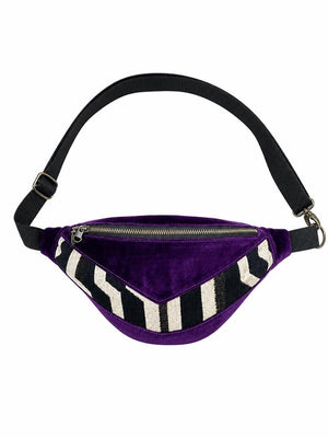 PURPLE UNISEX VINTAGE BAG