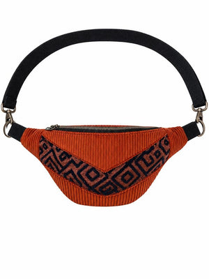 BRICK RED UNISEX VINTAGE BAG