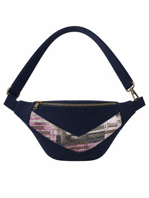 DARK BLUE UNISEX VINTAGE BAG