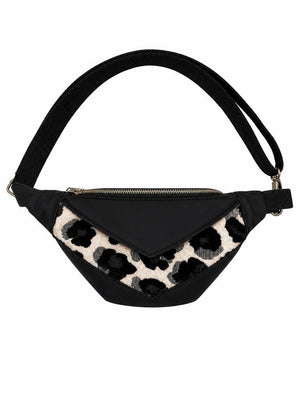 BLACK UNISEX VINTAGE BAG