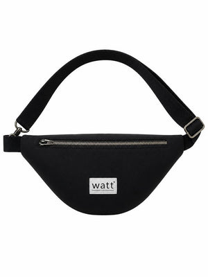 BLACK UNISEX VINTAGE BAG