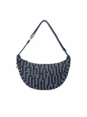 BLUE & GREY UNISEX VINTAGE BAG