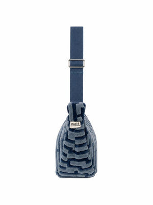 BLUE & GREY UNISEX VINTAGE BAG